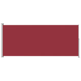 Vidaxl Garden Bildschirm Erweiterbar 200x500 cm rot
