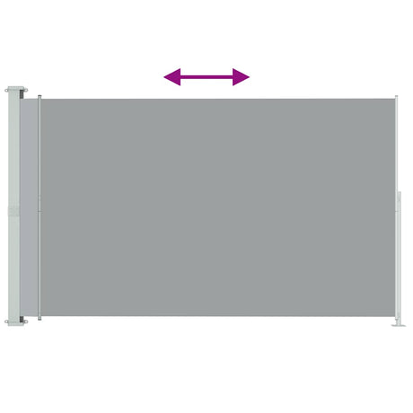 Vidaxl Garden Screen ausziehbar 220x300 cm Grau
