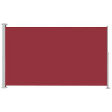 Vidaxl Garden Bildschirm erweiterbar 220x300 cm rot