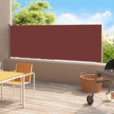 Vidaxl Garden Bildschirm ausziehbar 220x500 cm Braun