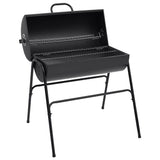 Vidaxl Barbecue Fat med 2 kokekrutter 80x95x90 cm stål svart