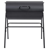 Vidaxl Barbecue Fat med 2 kokekrutter 80x95x90 cm stål svart