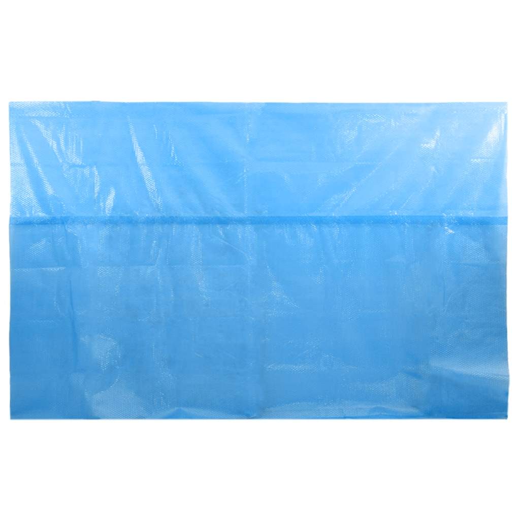 Vidaxl Schwimmbadabdeckung rechteckig 600 x 400 cm pe blau