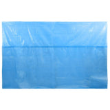 Vidaxl Schwimmbadabdeckung rechteckig 600 x 400 cm pe blau
