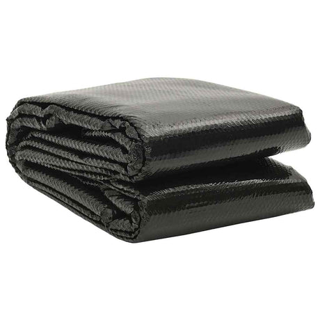Vidaxl Schwimmbad Abdeckung Rechteckiger 600 x 400 cm pe schwarz