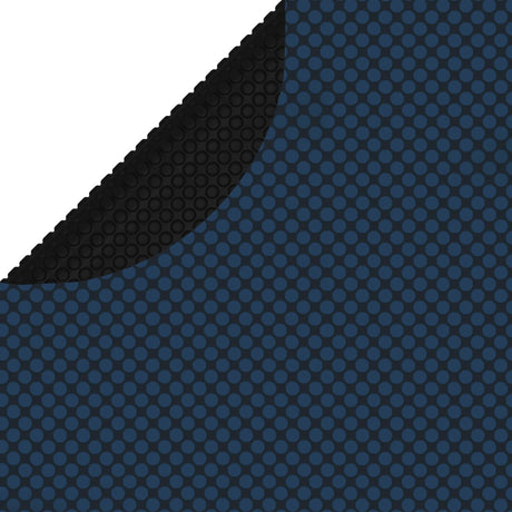 Vidaxl Pool Folie Solar schweben 210 cm pe schwarz und blau