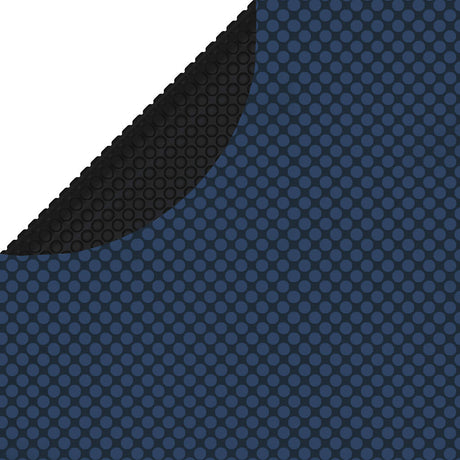 Vidaxl Pool Folie Solar schweben 417 cm pe schwarz und blau