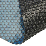 Vidaxl Pool Folie Solar schweben 455 cm pe schwarz und blau