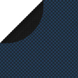 Vidaxl Pool Folie Solar schweben 488 cm pe schwarz und blau