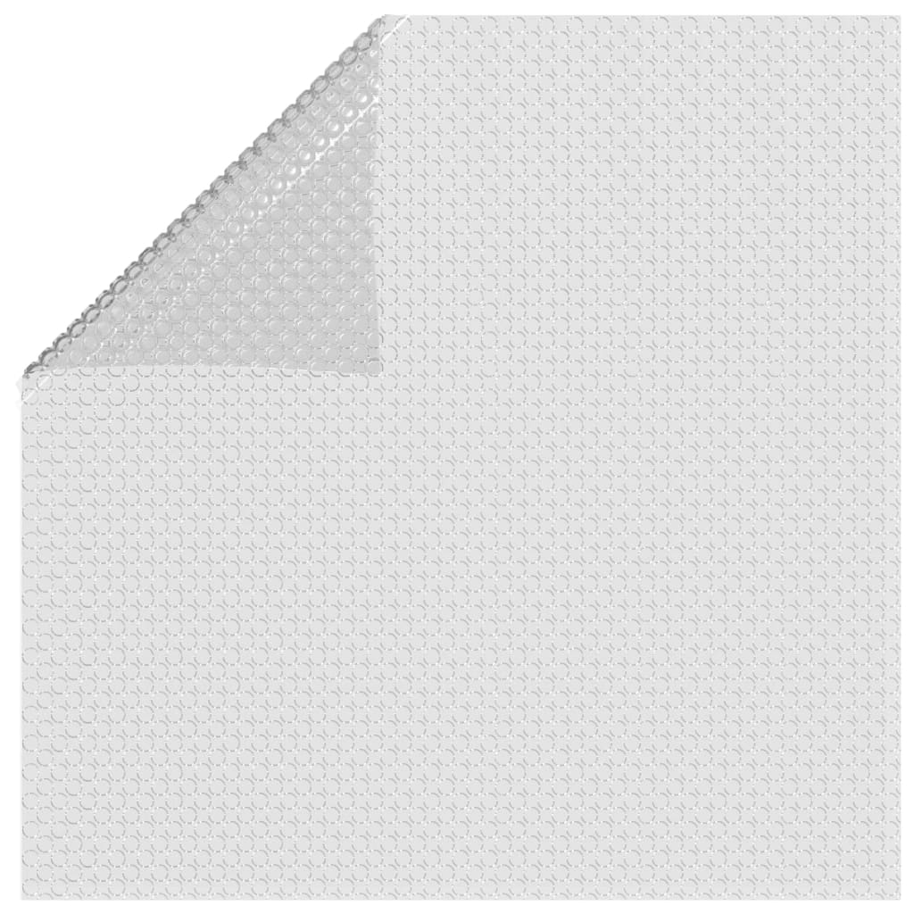 Vidaxl basen folia słoneczna pływające 300x200 cm PE Grey