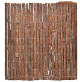 Vidaxl schorsschutting bruin 100 x 600 cm schors