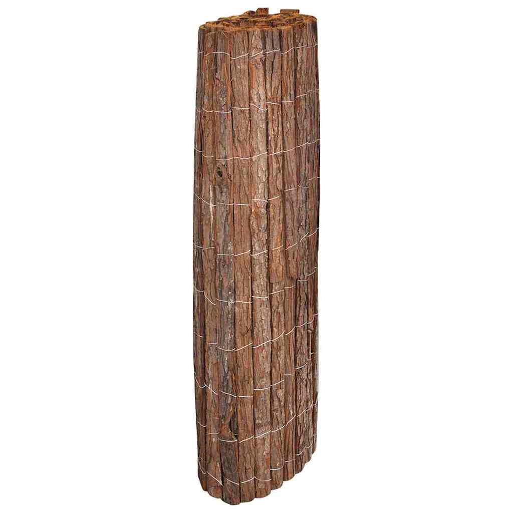 Vidaxl schorsschutting bruin 100 x 600 cm schors