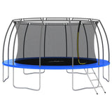 Vidaxl -Trampolin -Set um 150 kg 488x90 cm