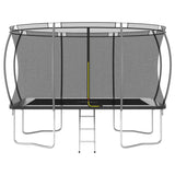 Vidaxl Trampoline Sett rektangulær 150 kg 335x244x90 cm