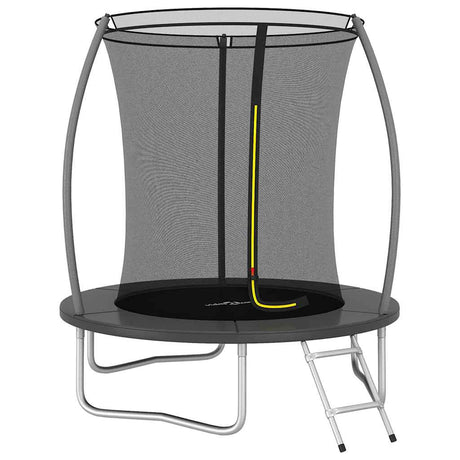 Vidaxl -Trampolin -Set um 80 kg 183x52 cm
