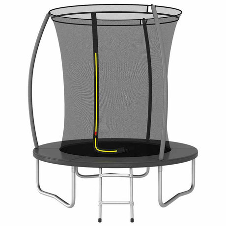 Vidaxl -Trampolin -Set um 80 kg 183x52 cm