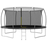 Vidaxl trampolin satt runt 150 kg 460x80 cm