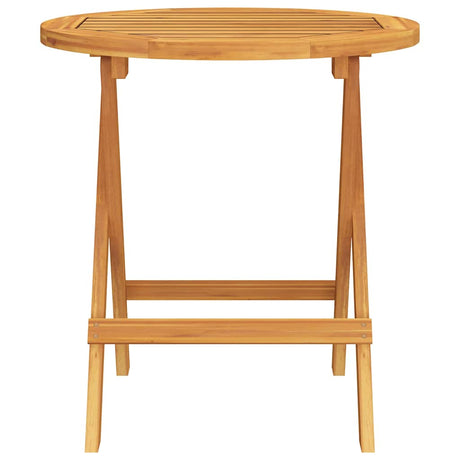 Vidaxl bistrotafel ø46x47 cm massief acaciahout
