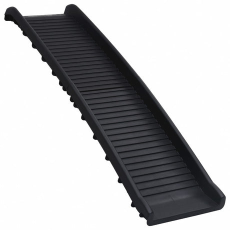 Vidaxl Hundesteife faltbar 155.5x40x15,5 cm Schwarz
