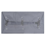 Vidaxl -Reise von 81x41x21 cm Stoff dunkelgrau