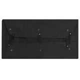 Vidaxl Voyage Fronter 81x41x21 cm Tissu noir