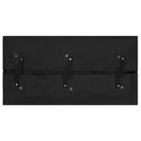 VidaXL TRAVEL FRONTER 81X41X40 CM Fabric Black