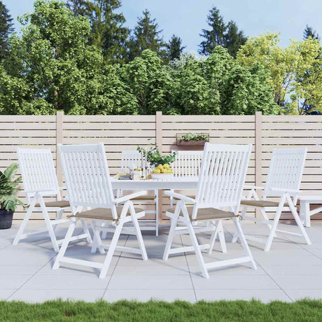 Vidaxl Gartenstuhl Kissen 6 Stcs 40x40x4 cm Oxford Stofftaupe