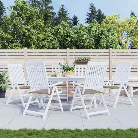 Vidaxl Gartenstuhl Kissen 6 Stcs 40x40x4 cm Oxford Stofftaupe
