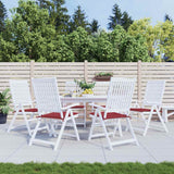 Vidaxl Gartenstuhl Kissen 6 Stcs 40x40x4 cm Oxford Stoff Wein rot