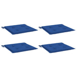 Vidaxl Gartenstuhl Kissen 4 Stcs 40x40x4 cm Oxford Fabric Royal Blue