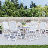 Vidaxl tuinstoelkussens 6 st 50x50x4 cm oxford stof ruitpatroon grijs