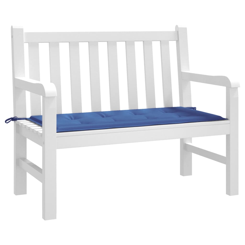 Vidaxl Garden Bench Poduszka 100x50x3 Cm Oxford Fabric Blue