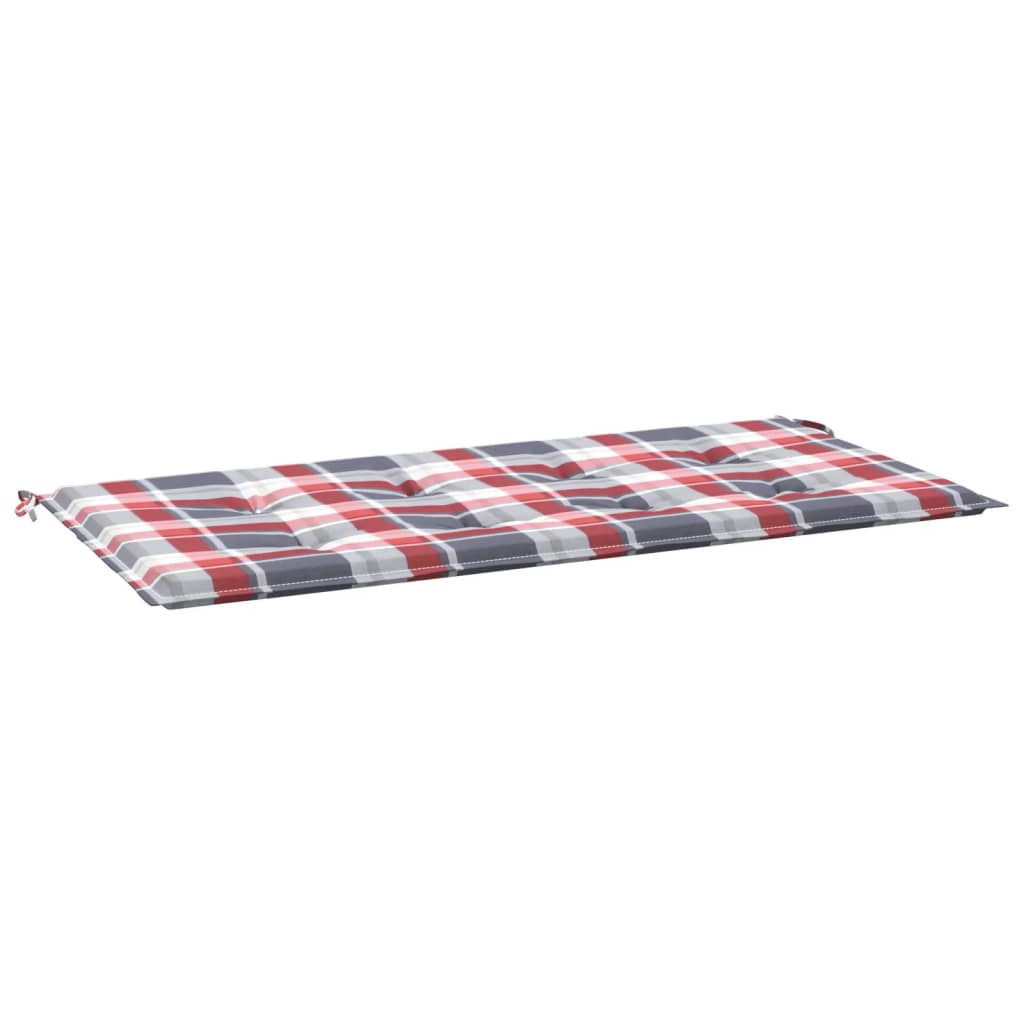 Vidaxl Garden bench cushion 100x50x3 cm Oxford fabric diamond pattern red