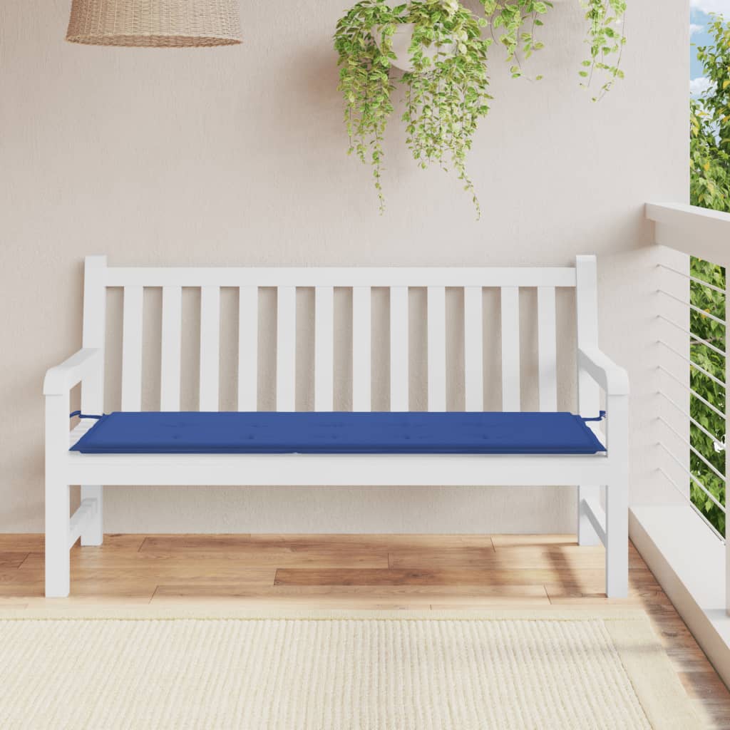 Vidaxl Garden bench cushion 150x50x3 cm Oxford fabric royal blue