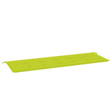 Vidaxl Garden Bench Poduszka 150x50x3 Cm Oxford Fabric Bright Green