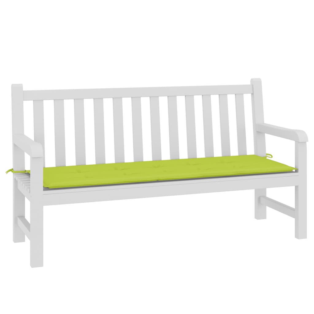 Vidaxl Garden Bench Poduszka 150x50x3 Cm Oxford Fabric Bright Green