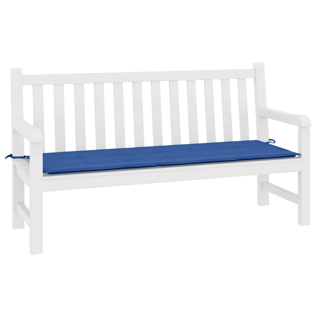 Vidaxl Garden Bench Kissen 200x50x4 cm Oxford Fabric Royal Blau
