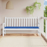 Vidaxl Garden Bench Kissen 200x50x4 cm Oxford Fabric Royal Blau