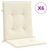 Vidaxl Gaart CHAIR KUSHIOUNEN 6 PC 100X50X3 CM OXFORD STORE VUM KRECLORE