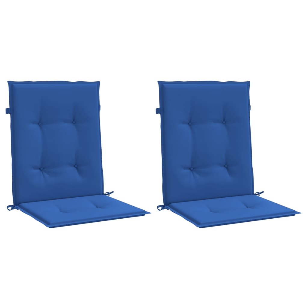 Vidaxl Garden chair cushions 2 pcs 100x50x3 cm Oxford fabric royal blue