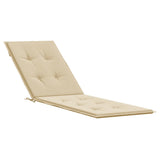 Vidaxl Patio Stol Pushion (75+105) X50x4 cm beige