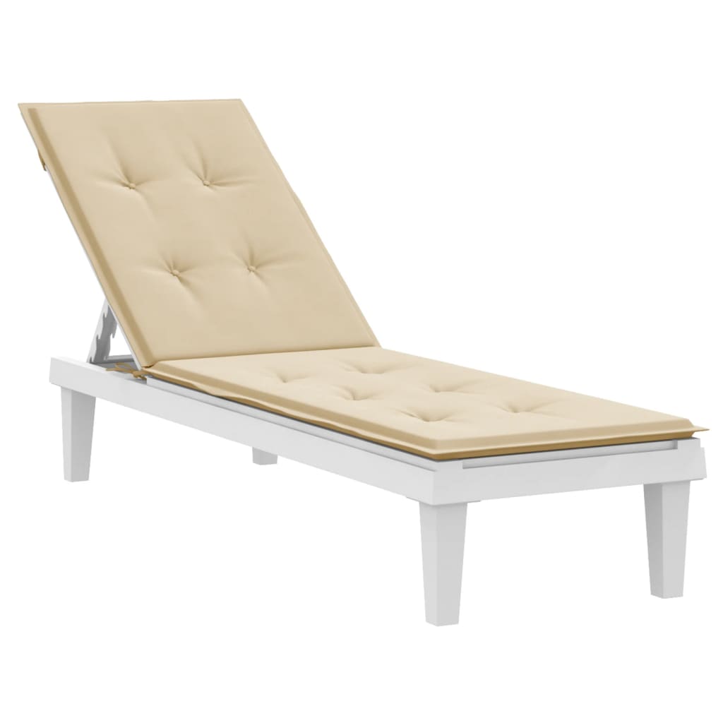 Vidaxl Patio Stol Pushion (75+105) X50x4 cm beige