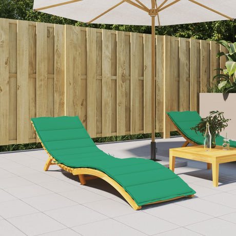 VIDAXL LOUNGE KUSSCHE 200x50x3cm Oxford Fabric Green