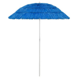 Vidaxl StrandParasol Hawaii 180 cm bleu