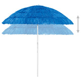 Vidaxl Strandparasol Hawaii 240 cm azul