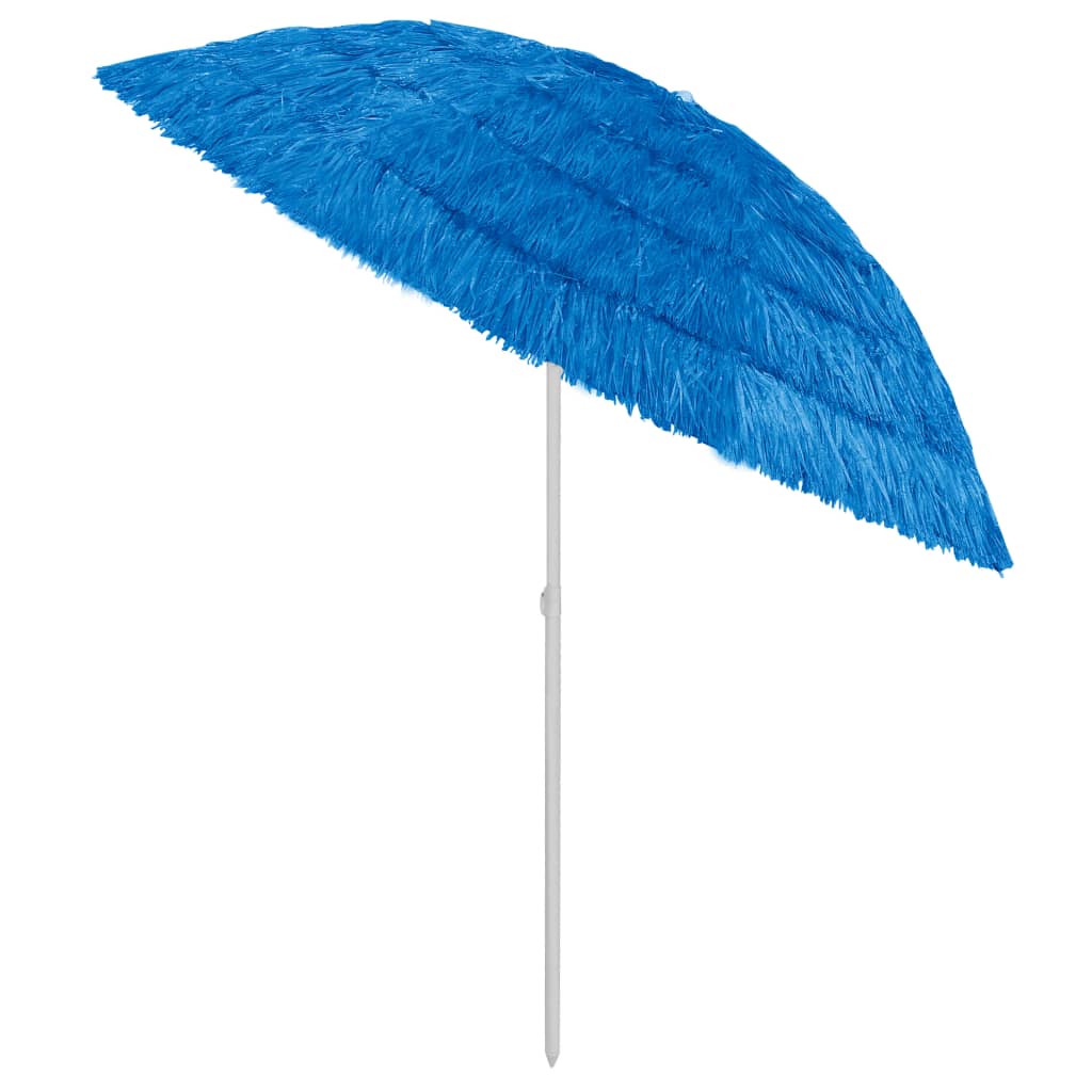 Vidaxl Strandparasol Hawaii 240 cm azul