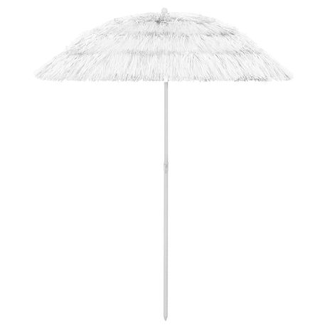 Vidaxl Strandparasol Hawaii 180 cm Weiß