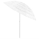 Vidaxl Strandparasol Hawaii 240 cm Weiß