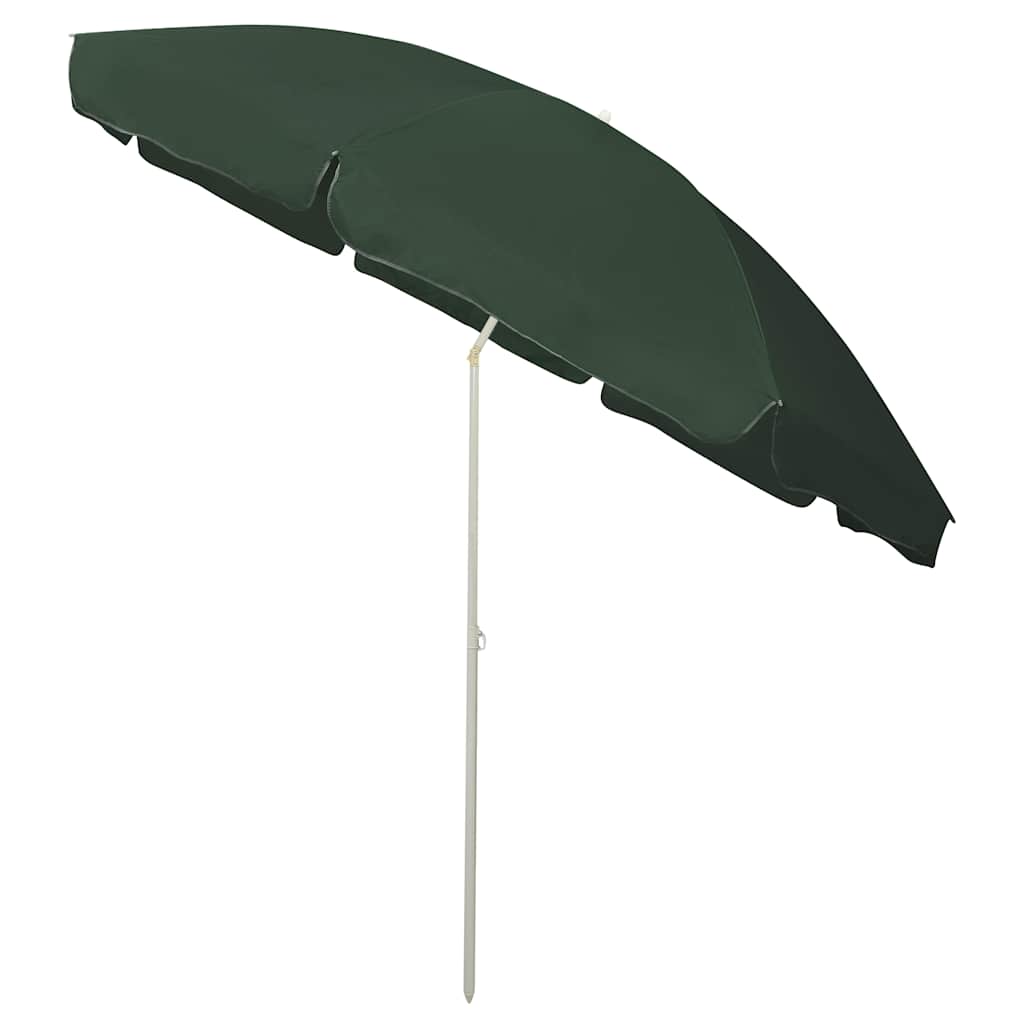 Vidaxl strandparasol 300 cm groen