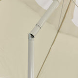 Vidaxl strandparasol 300 cm zandgeel